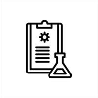 Development outline icon, Development black line illustration. vector