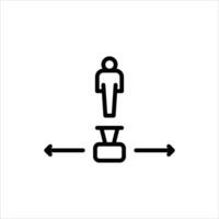 Camera Move outline icon, Camera Move black line illustration vector