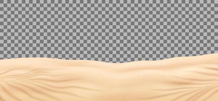 Seamless realistic sand texture with natural beige tones. Ideal for graphic design projects. background allows for easy integration in digital compositions. vector