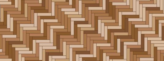 Classic wooden parquet in herringbone layout. Seamless floor pattern with natural wood grain effect. Perfect for interior mockups and design projects. vector