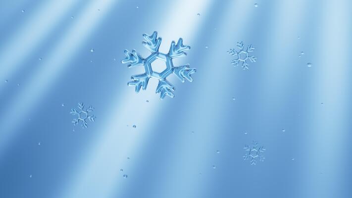 Snow Crystal Stock Video Footage for Free Download