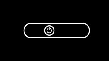 Sliding Power Button with Outline Design video