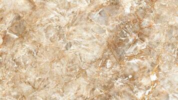 Golden beige marble with intricate crystal textures and natural shine photo