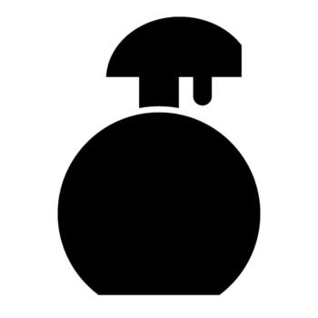 Sprayer solid icon vector