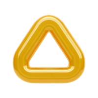 Golden Triangle Frame Shape Abstract Background png