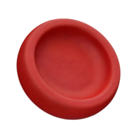 Red Blood Cell Closeup in Microscopic Style png