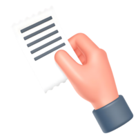 Blank Grid Paper Sheet with Notebook Holes png