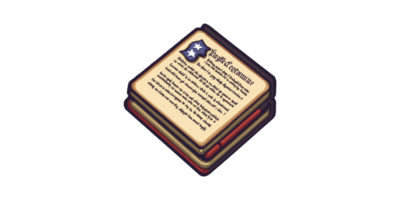Stack of vintage booklets with old-fashioned script isolated on transparent background png