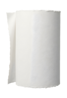 Toilet paper roll with soft texture and clean white color for daily hygiene use png