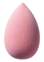 Pink makeup sponge with soft texture for flawless cosmetic application png