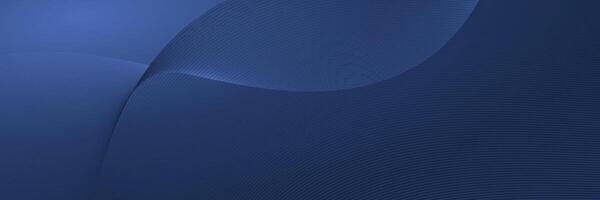 This is a blue, abstract background image. Fine, curved lines create a subtle, modern design. vector