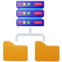 3D Icon Database Folder Integration png