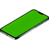 Green Screen Smartphone Display Mockup png