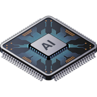 AI Processor Unit Design png