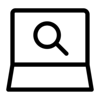 Analysis report data icon symbol - Analysis report of big data and statistical data png