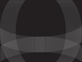 Thin white lines form symmetrical patterns resembling waves and nets on a black background, creating a futuristic and elegant impression vector