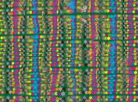 Colorful abstract patterns are spread across the image, forming a kind of explosion or splash effect vector
