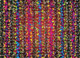 Abstract patterns with various shapes and colors spread throughout the area. Bright colors create a dynamic and energetic impression vector