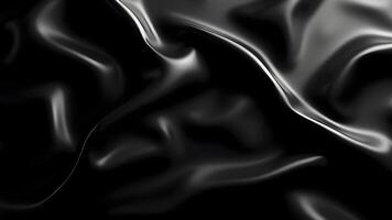 Black fabric waving background luxury Color Pastel Colored Blank and Empty Waving And Animated Cloth Flag Loopable Stock Suitable for Displacement Map Use and All Kind of Flag Needs video