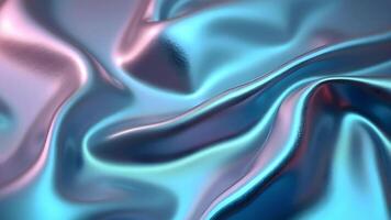 Hologram fabric waving background luxury Color Pastel Colored Blank and Empty Waving And Animated Cloth Flag Loopable Stock Suitable for Displacement Map Use and All Kind of Flag Needs video