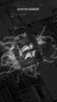 Artificial Intelligence Failure and Critical System Error - Processor Heat video