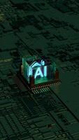 Artificial Intelligence Failure and Critical System Error - Alert Mode video