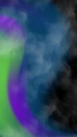 Blurry abstract background of blue green and purple. Suitable for designs needing a soft, ethereal touch with cool tones. Great for artistic projects. video
