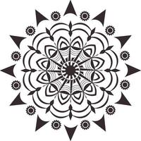Modern Mandala Design Idea With Creative Pattern And Abstract Art Elements vector