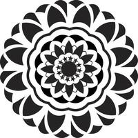 Premium Mandala Design Idea With Intricate Details And Artistic Abstract Pattern vector