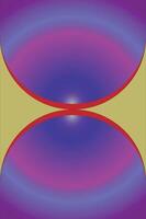 Abstract Symmetry with Radiant Gradient as mobile wallpaper vector