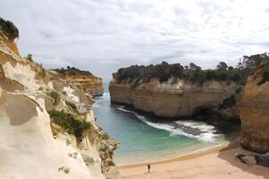 view of the coast of the sea photo