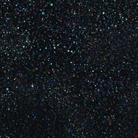 A black background with many small blue dots photo