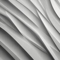 Closeup of a white cloth with an intricate wave pattern design photo