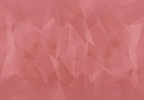 Pink background with paper folds effect vector