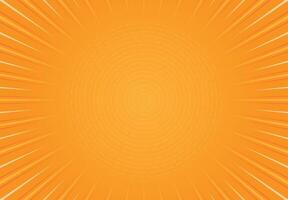 Background of light emanating from the circle in the middle vector