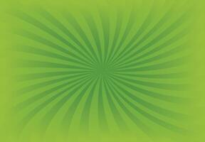 Abstract green background with green lines dark centered in the middle vector