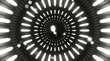 White Infinite Luminescent Abstract Space Background VJ Loop in 4K video