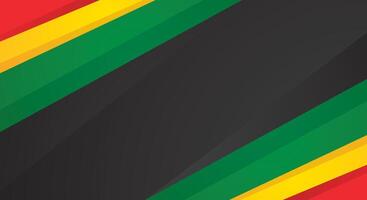 Red yellow green geometric abstract background vector