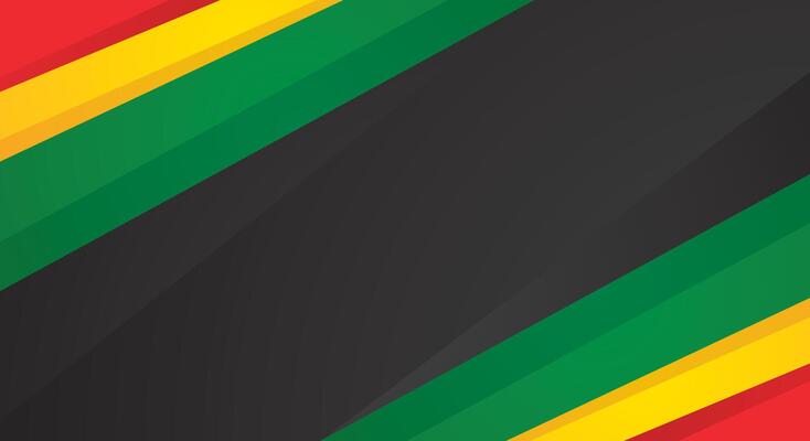 Red yellow green geometric abstract background