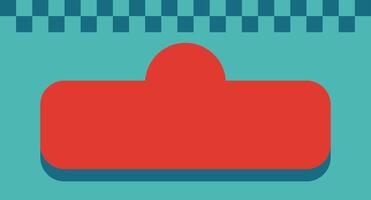 Design template square pixel unique vector