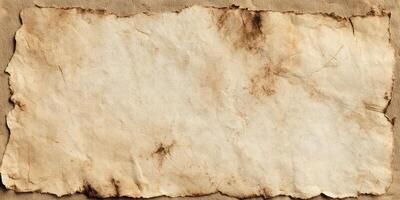 Vintage Blank Weathered Paper for Creative Projects photo