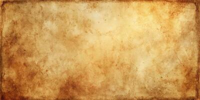 Vintage aged parchment with distressed texture photo