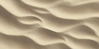Close-up of Patterned Sand Dunes in Desert Landscape photo