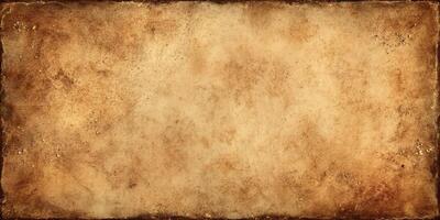 Antique parchment background with vintage texture and aged look photo