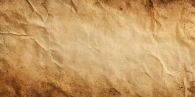 Old weathered paper texture background with stains photo