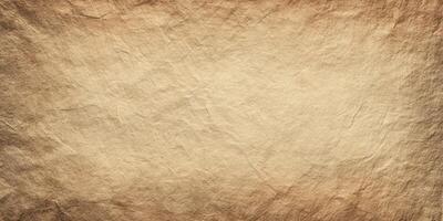 Textured aged vintage paper background with creases photo