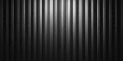 Vertical metallic ridged surface with lighting effect photo