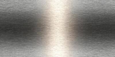 close up of brushed silver stainless steel texture surface photo