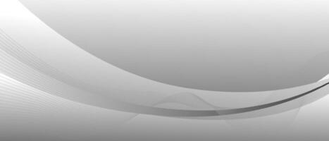 Abstract grey background with curved lines. illustration for your design. vector