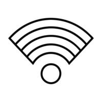 Wireless internet signal wifi icon connection network technology symbol vector